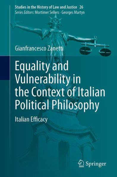 Equality and Vulnerability in the Context of Italian Political Philosophy. Italian efficacy