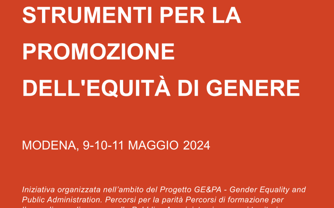 Strumenti per la promozione dell’equità di genere