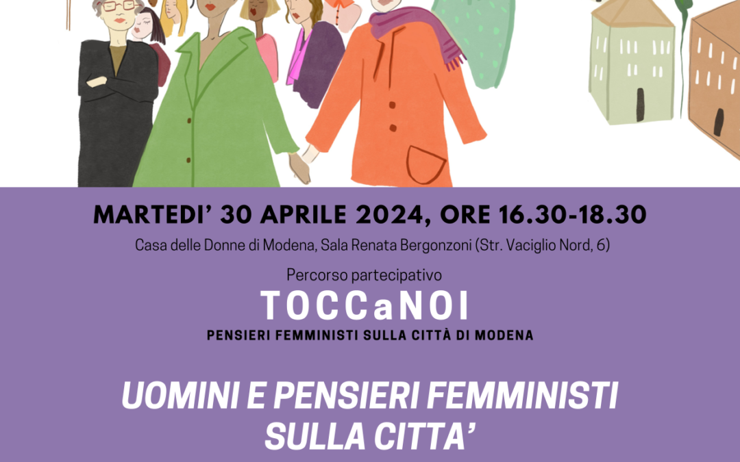 Uomini e pensieri femministi sulla città