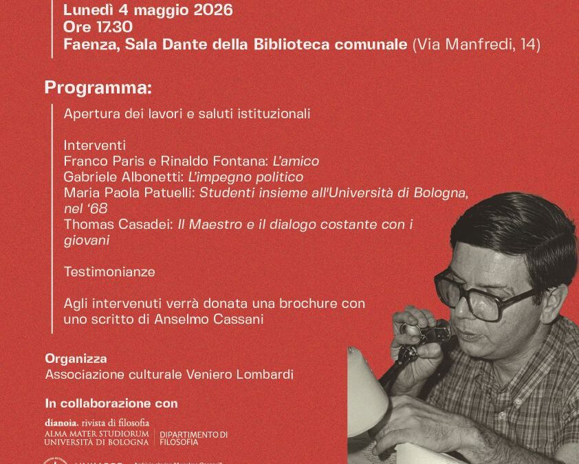 Ricordando il prof. Anselmo Cassani