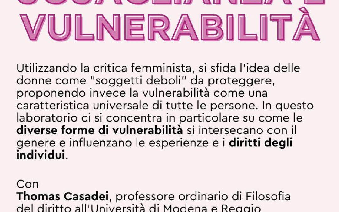 Uguaglianza e vulnerabilità