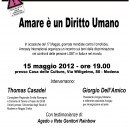 15.05.12 – Amare è un Diritto Umano – Modena